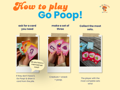 ask for a card you need, make a set of three and collect the most sets.   